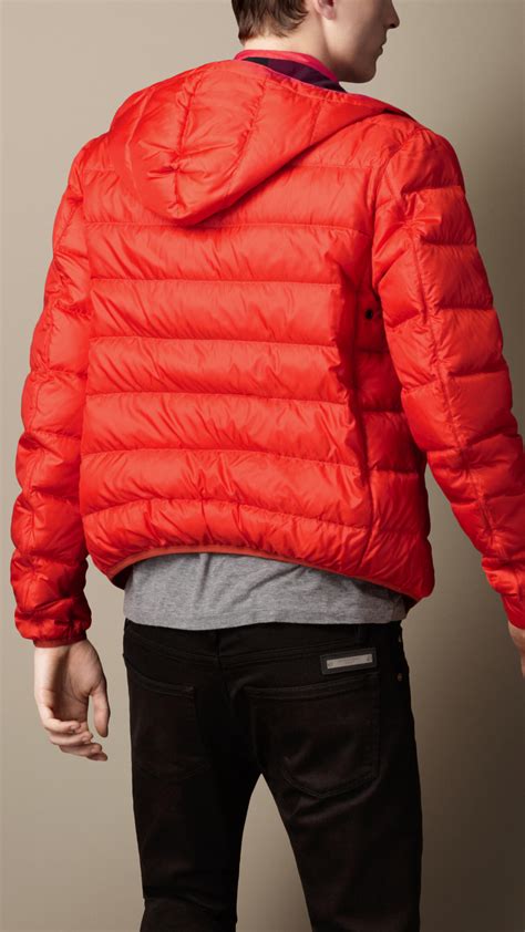 burberry orange puffer scarf|Burberry clothing for men.